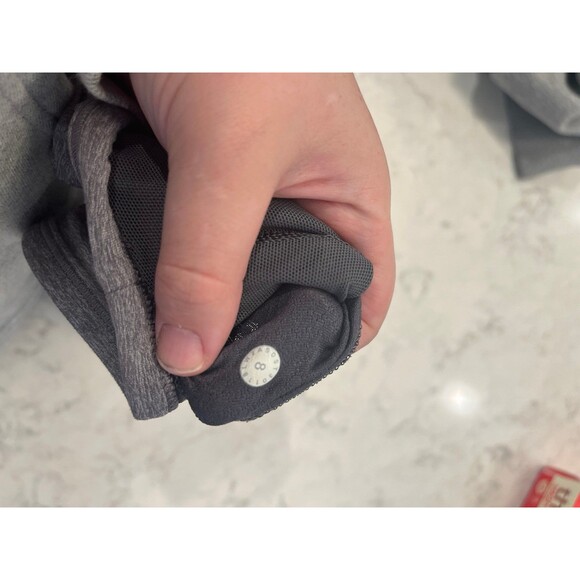 Lululemon size 8 gray sports bra strappy classic activewear - Picture 4 of 4